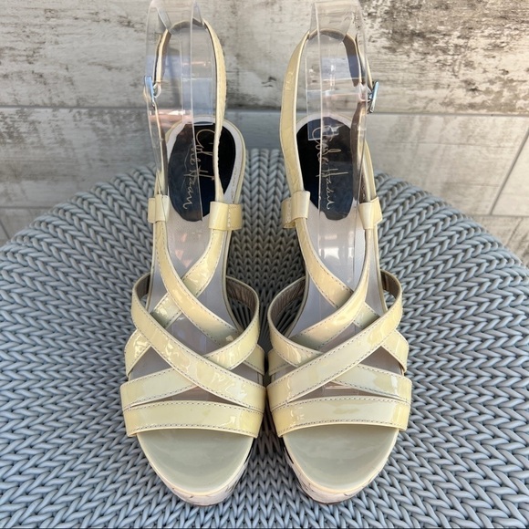 Cole Haan Nike Air Strappy Wedge Sandals Size 7.5 - Picture 7 of 11